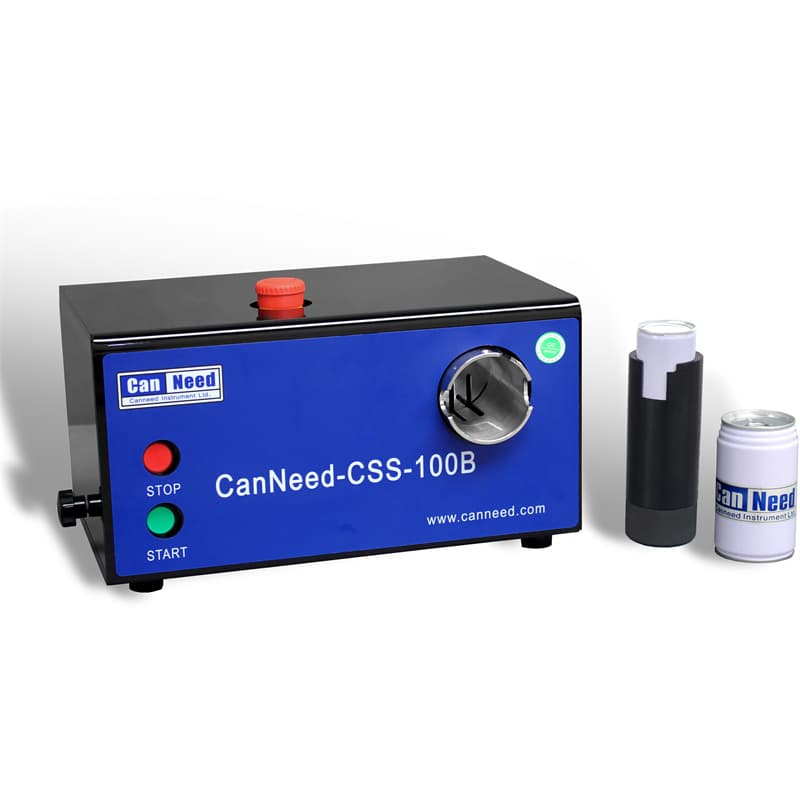 CanNeed CSS-100B anti-noise seam saw for 65 mm diameter 2‑ and 3‑piece cans