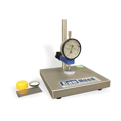 CanNeed-HDY stainless steel crown height and thickness tester, 0–10 mm range, 0.01 mm accuracy