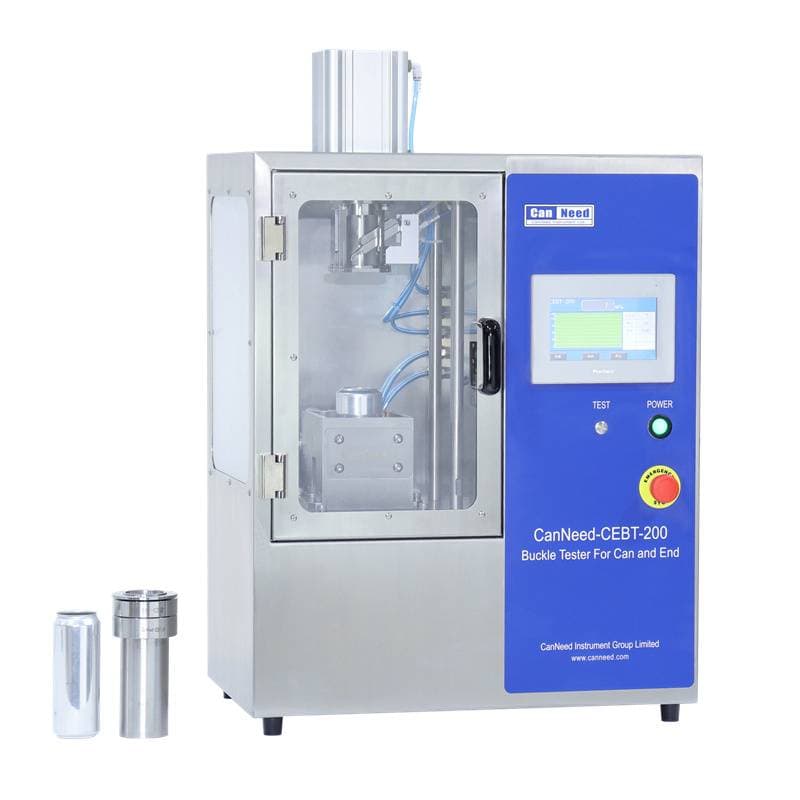 CEBT-200 Buckle Tester digital display and holding clamp