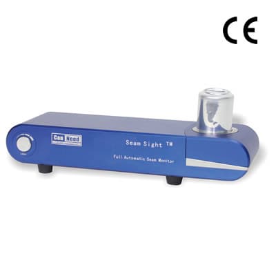 SeamSight full automatic seam monitor measuring 12 seam dimensions on beverage cans
