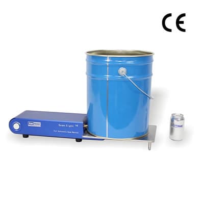 Full automatic seam monitor measuring 12 parameters on a metal can