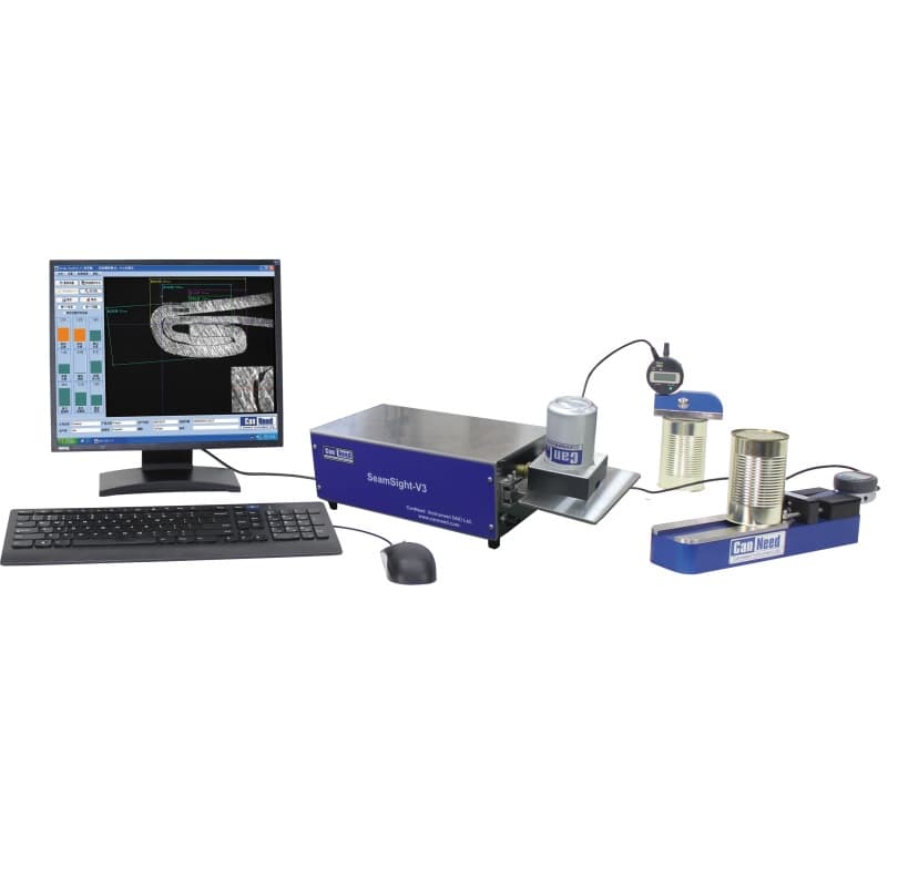CanNeed Seam Sight automatic seam monitor for beverage can lines