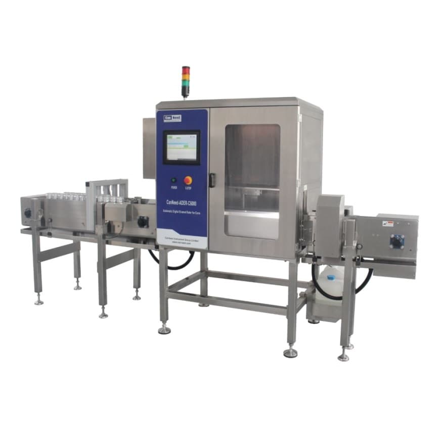 CanNeed ADER-C6000 Automatic Digital Enamel Rater measuring enamel coating current in beverage cans