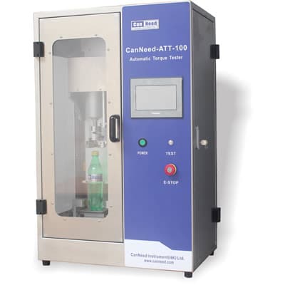CanNeed ATT-100 automatic torque tester unit in a laboratory setting