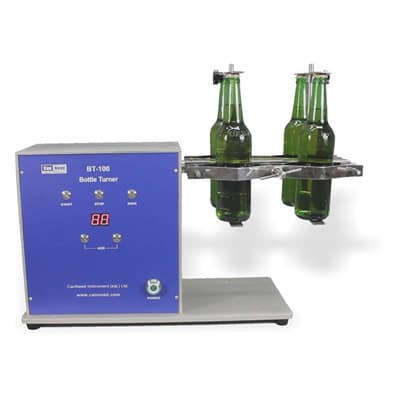 CanNeed-BT-100 bottle turner rotating beer samples for oxygen measurement