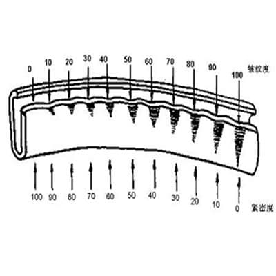 Close-up of the CanNeed-STR-100 seam stripper trimming a food can cover for hook wrinkle inspection