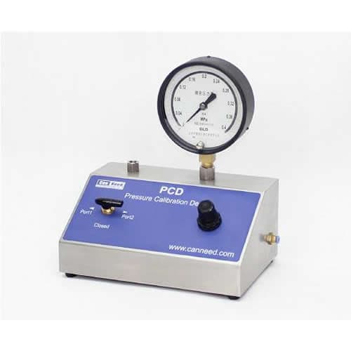CanNeed-PCD pressure calibration device for CO2 gauges, 0‑0.6 MPa range, 0.4% accuracy