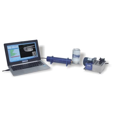 Portable automatic seam monitor SeamSight-P in suitcase