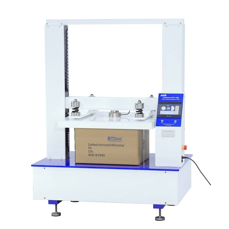 Probador CanNeed CPRT-1000 de compresión de cartón 20 000 N
