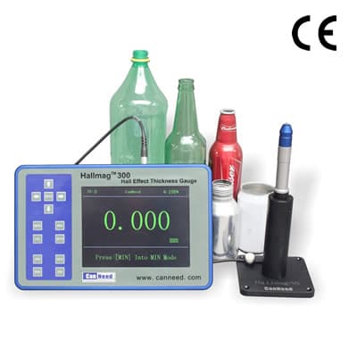 CanNeed-Hallmag-300 Hall Effect thickness gauge measuring plastic and glass