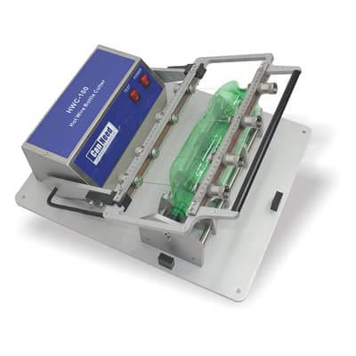 CanNeed HWC-100 hot wire bottle cutter for PET section weight analysis