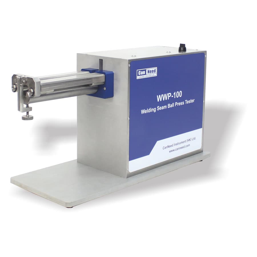 Welding seam ball press tester CanNeed-WWP-100 for 3‑piece cans
