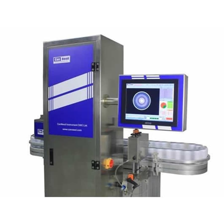 CanNeed-ICI-1000 empty can inspection system installed on filling line