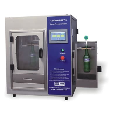 CanNeed-BPT-5 automatic desktop ramp pressure tester for glass bottles