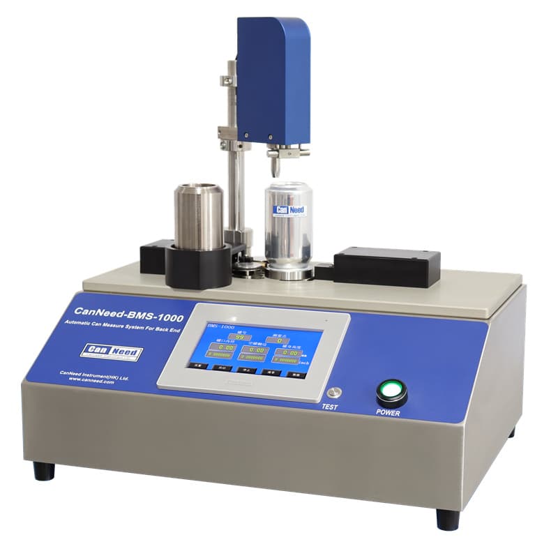 CanNeed BMS-1000 automatic can measurement system for 2-piece cans back-end inspection