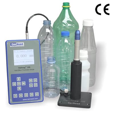 Medidor de espesor por efecto Hall Canneed Hallmag-220 para materiales no magnéticos