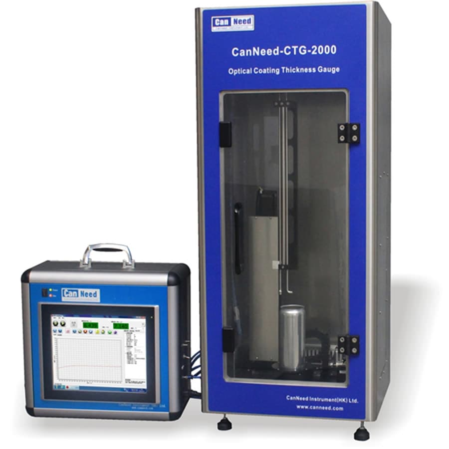 CanNeed-OCTG-2000 non-contact optical coating thickness gauge for solar and packaging lines