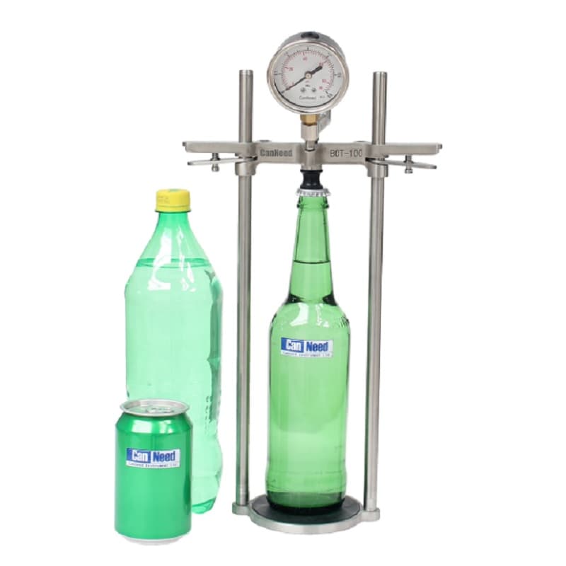 CanNeed-BCT-100 CO2 tester and pressure tester for glass and PET beverage bottles