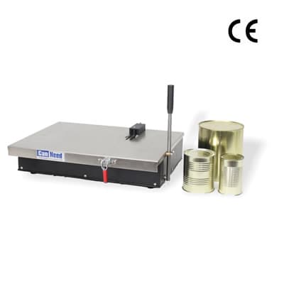 CanNeed-CSS-300 seam saw cutting round, oval and aerosol cans