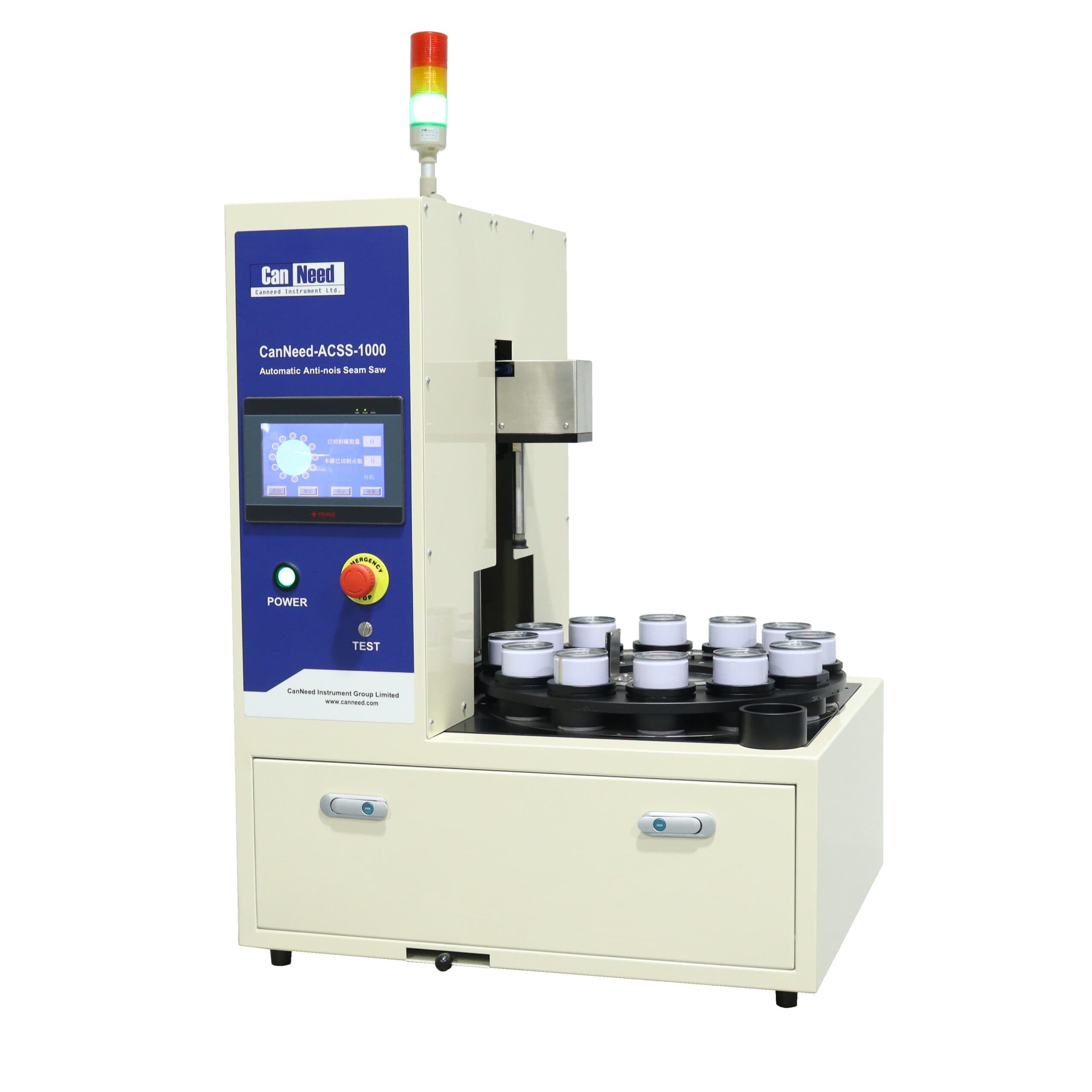 CanNeed-ACSS-1000 Automatic Anti-noise Seam Saw for laboratory can testing