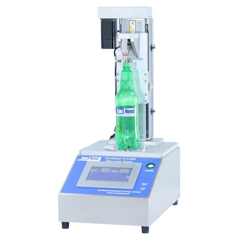 CanNeed-TLT-200 top load tester measuring compressive force up to 1000N
