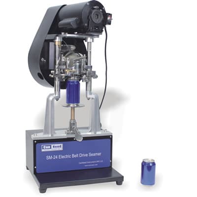 Cerradora eléctrica CanNeed-SM-24 para pruebas de latas en laboratorio
