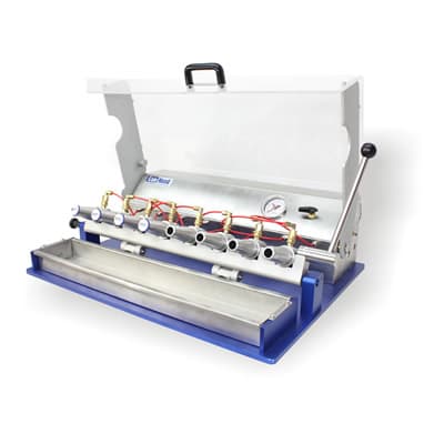 Probador de sellado de tapas corona CanNeed-CCST-800 con 8 estaciones
